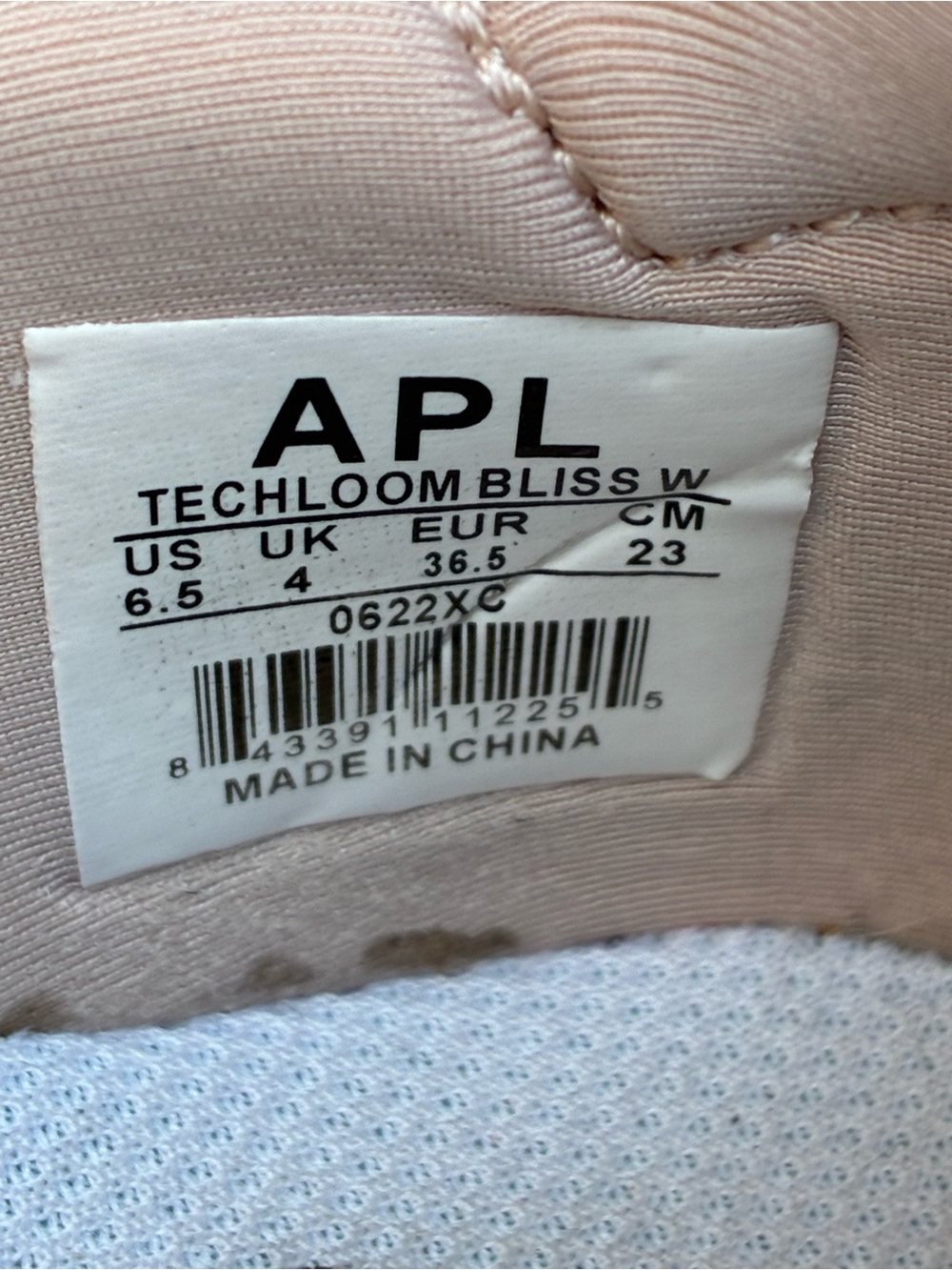 APL Women’s Techloom Bliss Slip-On Athletic Sneakers - Rose Taupe 6.5 - Picture 5 of 5